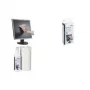 Conjunto de limpeza de equipamentos com toalhetes húmidos/secos e líquido Durable SCREENCLEAN Set