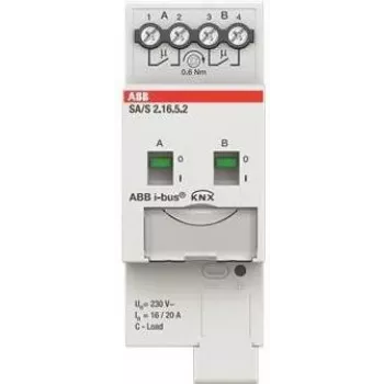 Atuador de comutação ABB Stotz S&J 2 vias, 16A, carga C SA/S2.16.5.2 (2CDG110265R0011)