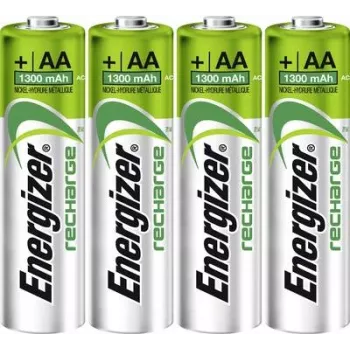 Pilha Energizer Mignon (AA) NiMH Universal HR06 1300 mAh 1,2 V 4 unid. (E301376000)