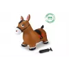 Animais de brinquedo insufláveis Jamara animal saltitante cavalo castanho com bomba
