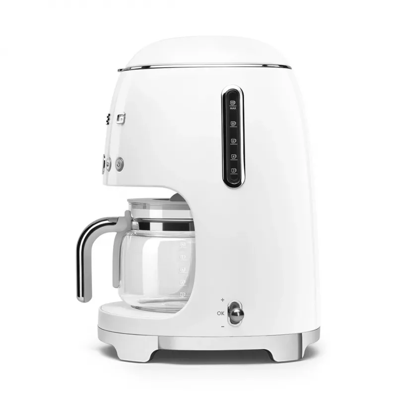 Máquina de café de filtro Smeg 1,4L DCF02WHEU Branco
