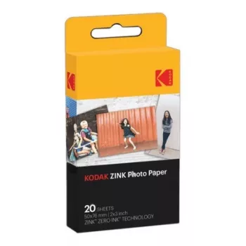 Kodak ZINK Paper 2x3 - recargas para câmara Kodak Printomatic - 20 fotos