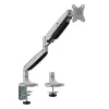 Suporte para monitor MACLEAN MC-969 braço duplo com mola a gás para ecrãs 17–45 polegadas, carga máx. 16 kg