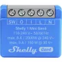 Interruptor inteligente Shelly 1 Mini Gen4 1P sem fios 110–240 V 50–60 Hz 1,2 W Bluetooth Wi‑Fi ZigBee 34×16×29 mm