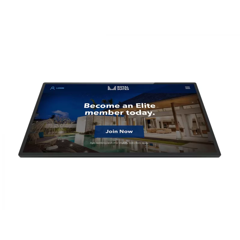 Elo Touch Systems E104912 Ecrã 6554 L preto