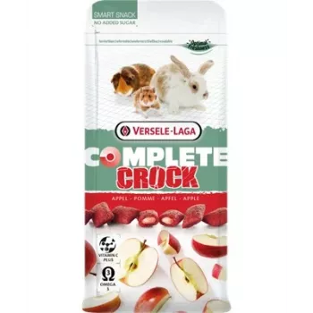Snack para coelhos Versele-Laga Crock maçã 50 g — snack com vitaminas, vitamina D3