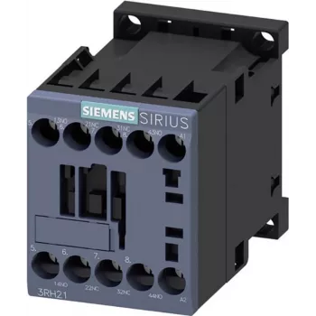 Siemens contactor auxiliar 3RH21 3RH2140-1BB40 24 V/DC (3RH2140-1BB40)