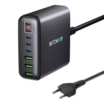 Carregador de parede Blitzwolf BW-S26 250W (preto)
