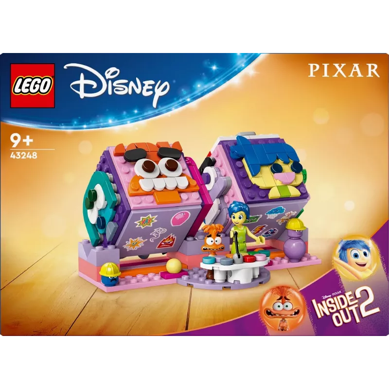 Brinquedo de construção LEGO Disney Pixar Divertida-Mente 2 conjunto de dados de emoções 43248