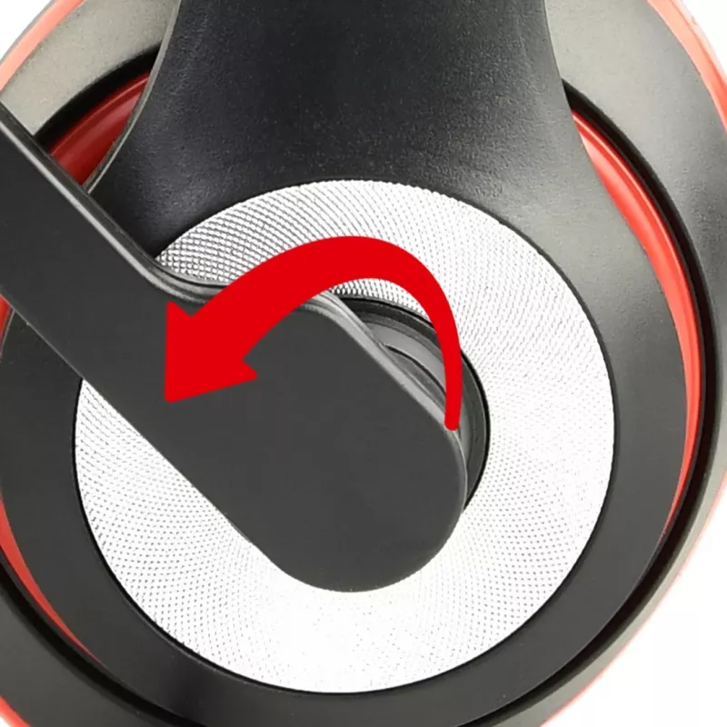 Headset gaming com fios GEMBIRD MHS-03-BKRD — binaural, circum-aural, 3,5 mm, cabo de 1,8 m, vermelho/preto