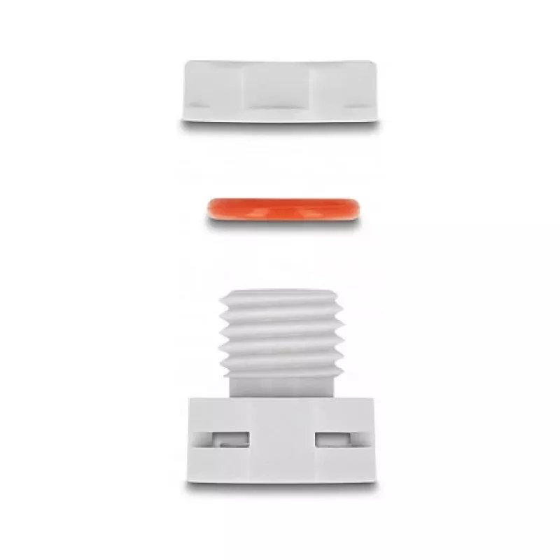 Tampão de ventilação DeLOCK M6 cinzento 2 unid. poliamida