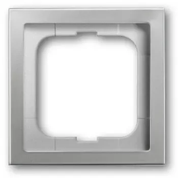 Busch-Jaeger 1721-866K Placa de parede/Tampa de interruptor Prateado (1754-0-4317)
