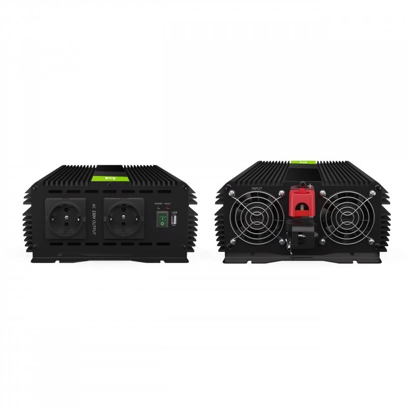 Inversor de potência Green Cell INVGC12 Auto 3000 W preto