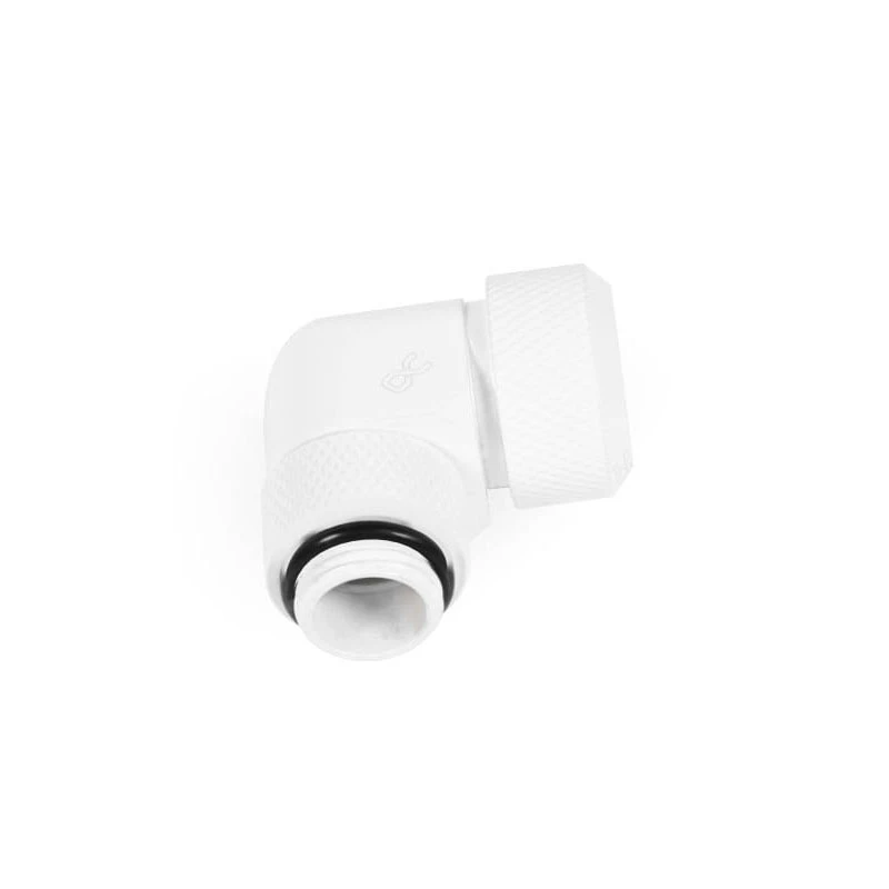 Conector Alphacool G1/4 macho rotativo a 90° para tubo rígido com 16mm DE (modelo 17621)