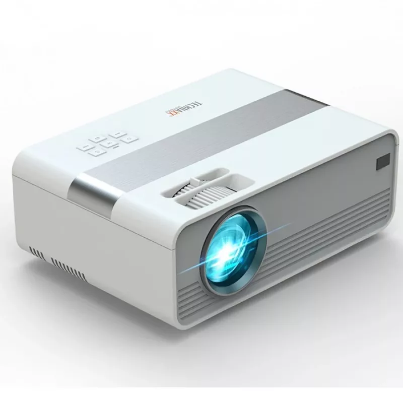 Technaxx TX-127 mini projetor LED, LCD, HD 720p (1280x720), branco/cinzento