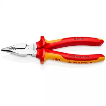 Alicates de bico Knipex 08 26 185 comprimento de corte 1,3 cm