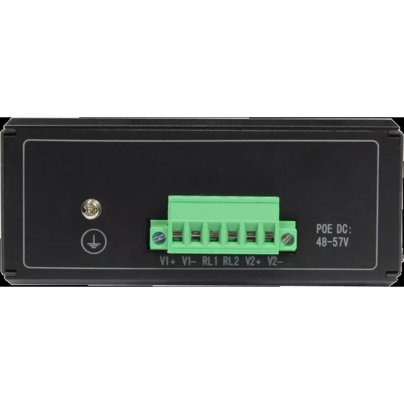 Switch PoE industrial gerido ALLNET ALL-SGI8106PMJ 4 PoE + 2 portas uplink