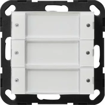 GIRA 2003100 Interruptor elétrico transparente - branco (2003100)