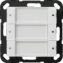 GIRA 2003100 Interruptor elétrico transparente - branco (2003100)