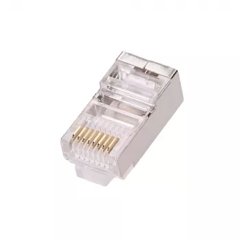 Cabo de rede Extralink Ficha RJ45 CAT5E FTP RJ45 8P8C Transparente