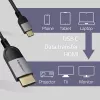 Cabo USB-C para HDMI QOLTEC 50438 — 2 m, 4K 60 Hz