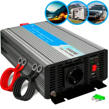 Conversor de tensão Extralink OPIP-1000W 12V 230V 1000W onda sinusoidal pura