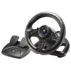 Volante + pedais Subsonic SA5426-NG preto USB rotação 180°