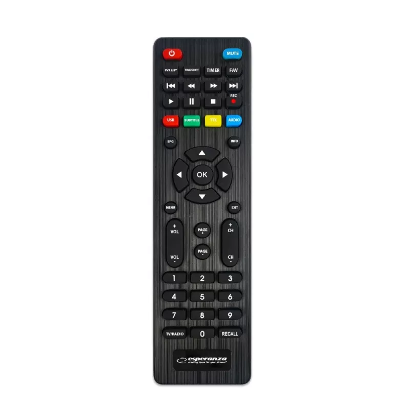Set-top box Esperanza EV108R cabo preto