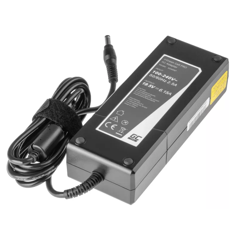Fonte de alimentação inversor Green Cell AD69AP Indoor 120 W preto