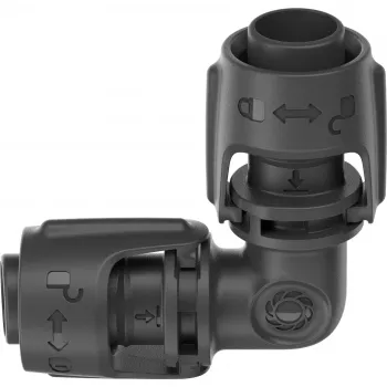 Conector de tubo Gardena 13202-20 adequado para sistema de rega gota a gota