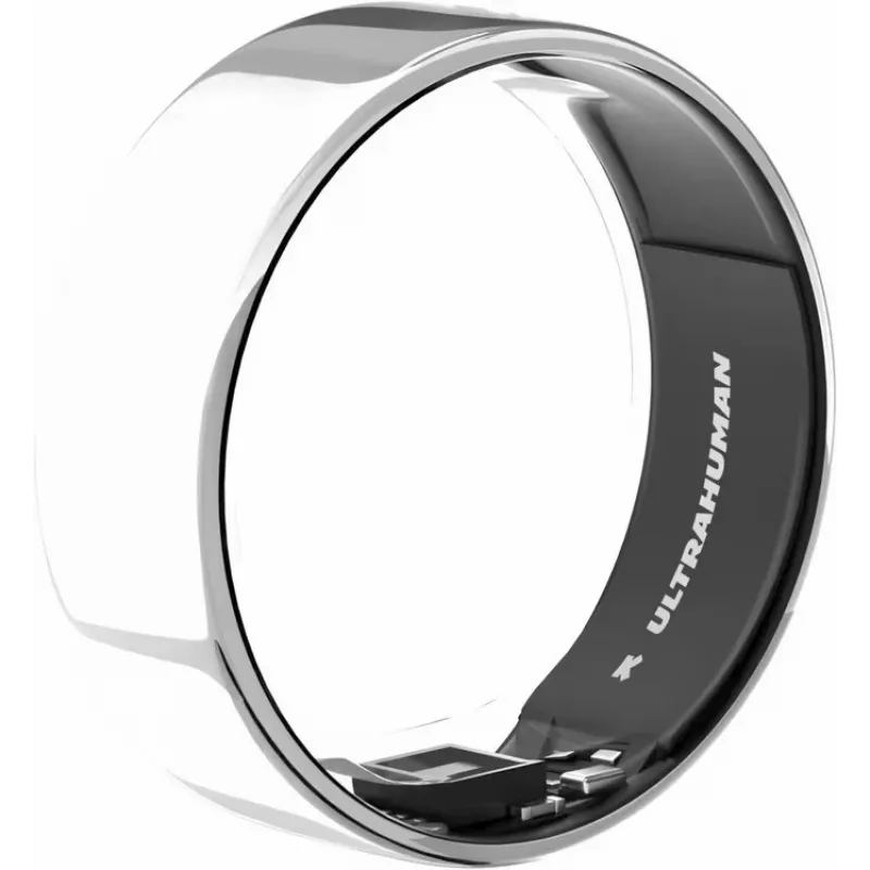 Ultrahuman Ring Air Air Silver tamanho 10