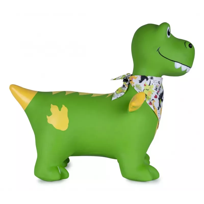 Brinquedo saltitante Jamara HoppyDoo Dino com asas verde com bomba