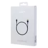 CB-MD1 preto cabo rápido Quick Charge Micro USB-USB | 1m | 5A | 480 Mbps