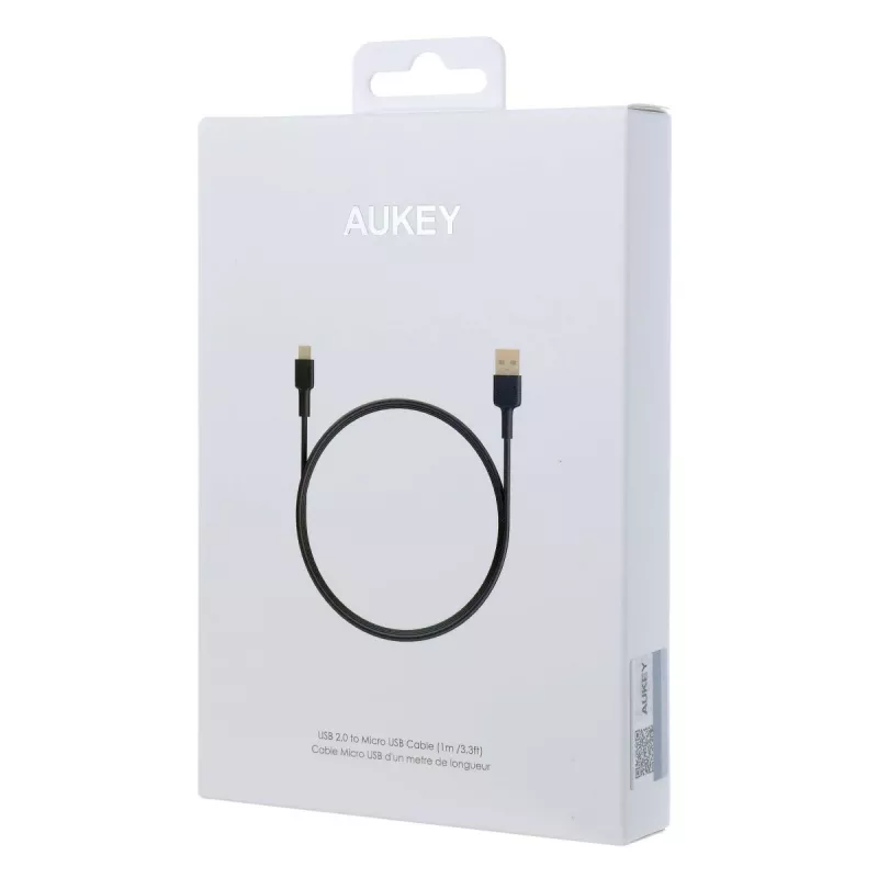 CB-MD1 preto cabo rápido Quick Charge Micro USB-USB | 1m | 5A | 480 Mbps