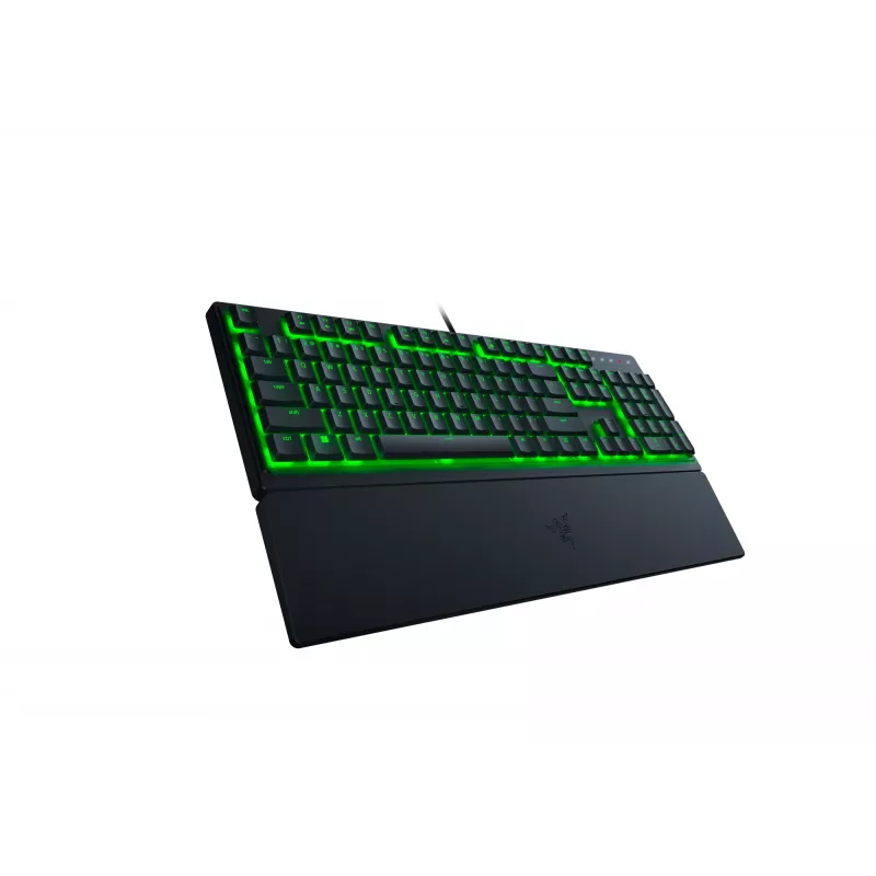 Razer | Teclado gaming | Ornata V3 X | Teclado gaming | Com fios | Iluminação LED RGB | Cirílico | Preto | Teclado numérico | Membrana silenciosa