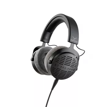 Auscultadores de estúdio Beyerdynamic DT 900 Pro X — circumaurais, com fios, 48 Ω, 5–40 kHz, cabo removível de 3 m, preto