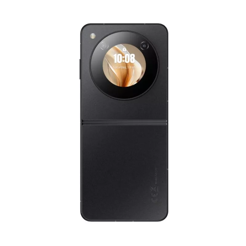 Smartphone NUBIA Flip Bundle (dourado) com capa, auscultadores e cooler