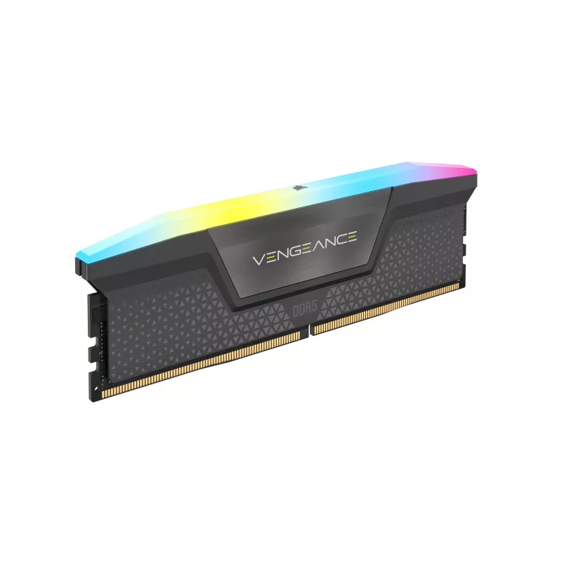 Kit de memória CORSAIR VENGEANCE RGB DDR5 32GB (2x16GB) 6000 MT/s CL38