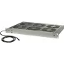 Schroff 10713-098 unidade de ventoinhas para rack de 19 polegadas, 1U, 6 ventoinhas, aço inoxidável