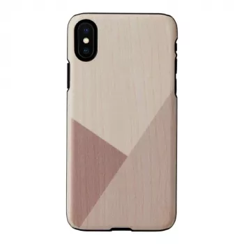 Capa para smartphone man and wood para iPhone X/XS — tulip preto