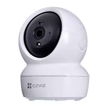EZVIZ H6c Câmara de vigilância IP 1920 x 1080, interior, tipo esfera, Wi‑Fi & Ethernet, objetiva de 4 mm, rotação de 360°, microSD até 256 GB