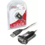Cabo série UNITEK Y-105 Preto 1,5 m USB Type-A DB-9