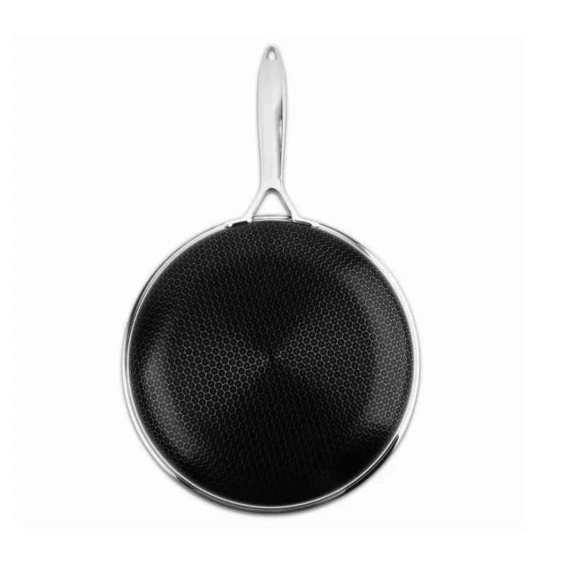 Frigideira KOHERSEN NX CERAMIC 24 cm, corpo em aço inoxidável, revestimento antiaderente NX CERAMIC, adequada para indução, com tampa