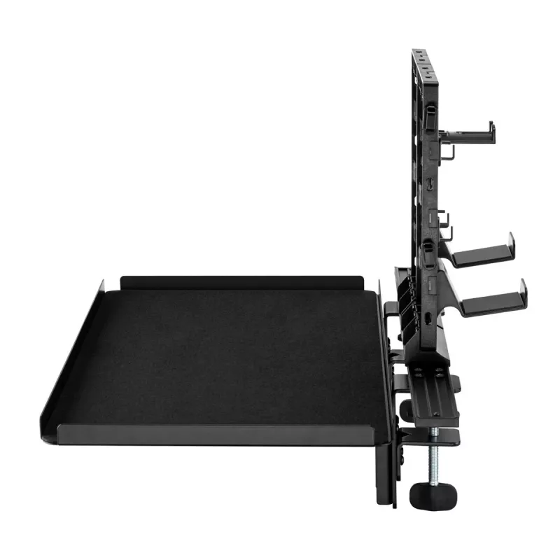 Prateleira de extensão para secretária NanoRS RS174 — prateleira compacta para monitor/peças pequenas, capacidade de carga 20 kg