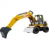 Escavadora BRUDER 03413 idade recomendada 2 anos material ABS