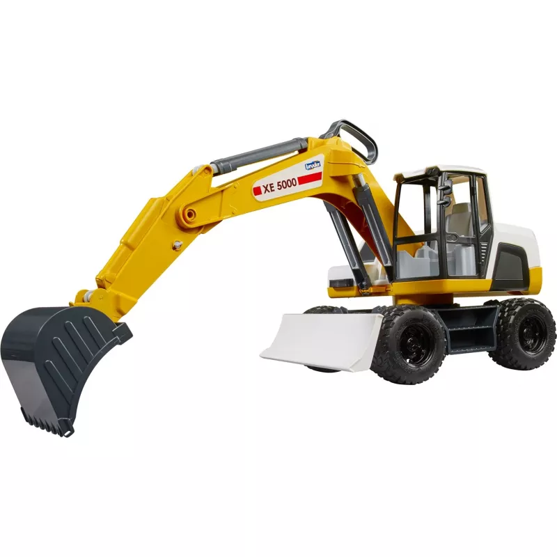 Escavadora BRUDER 03413 idade recomendada 2 anos material ABS