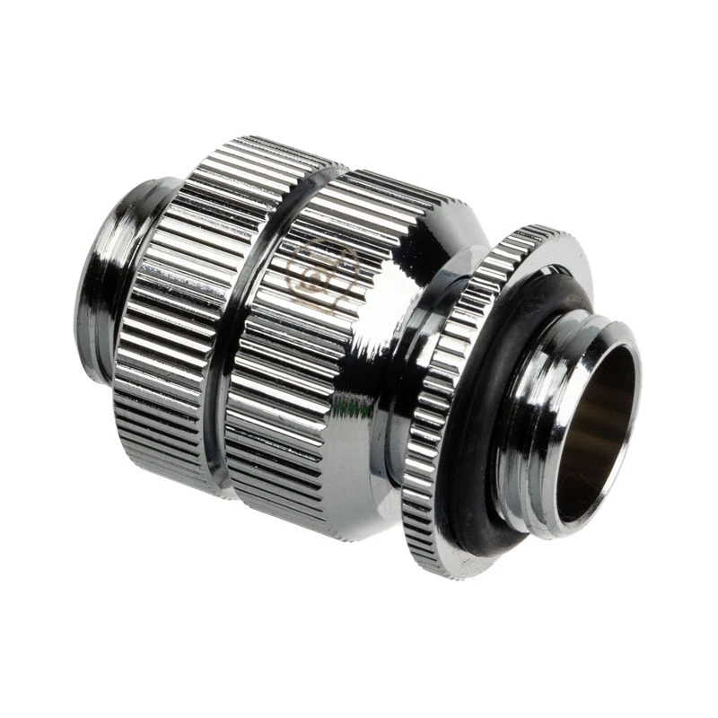 Adaptador de ligação Bitspower Touchaqua Link fêmea G1/4 polegadas macho para tubo Link ajustável 16-22 mm - pack de 2, prateado