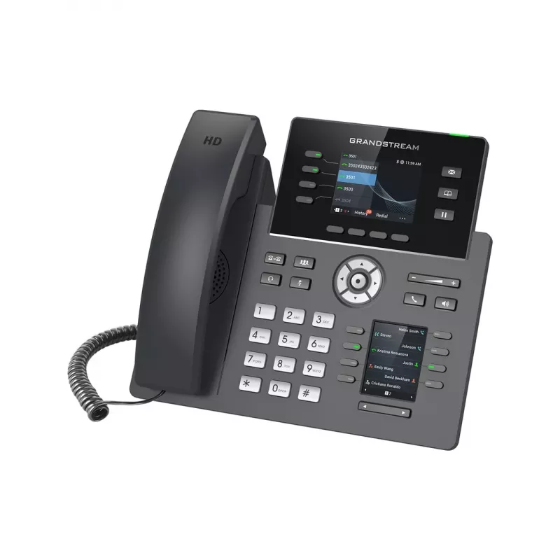Telefone IP Grandstream Networks GRP2614 Preto