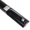 Maclean MCTV-930 antena de TV ativa para interior, DVB-T/T2, VHF/UHF/FM, filtro LTE, 28 dB, conector F, preta