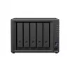 Synology DiskStation DS1525+ NAS/Servidor de armazenamento Ryzen Embedded V1500B 8 GB DDR4 0 TB preto